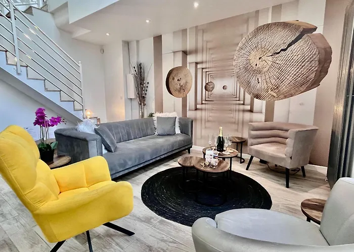 Duplex Design 6P - Acces Jardin Et Parking Gratuit